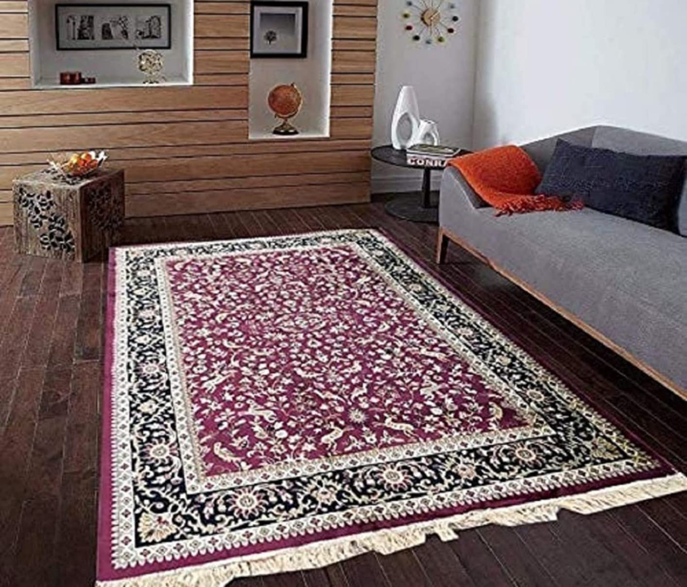 New Kashmiri Silk Branded Carpet Persian Design